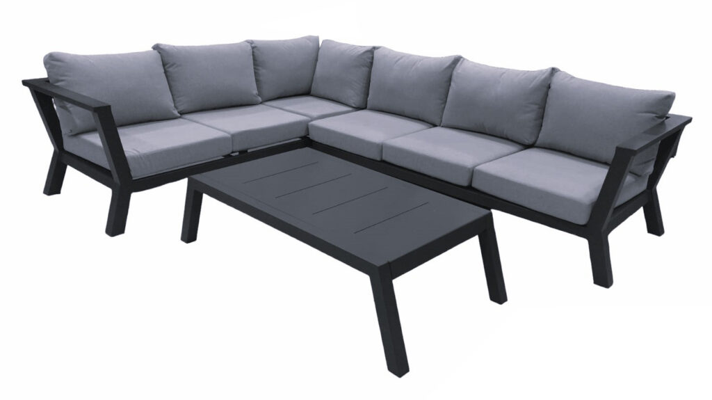 Sala 3 pzas modelo Cava gris