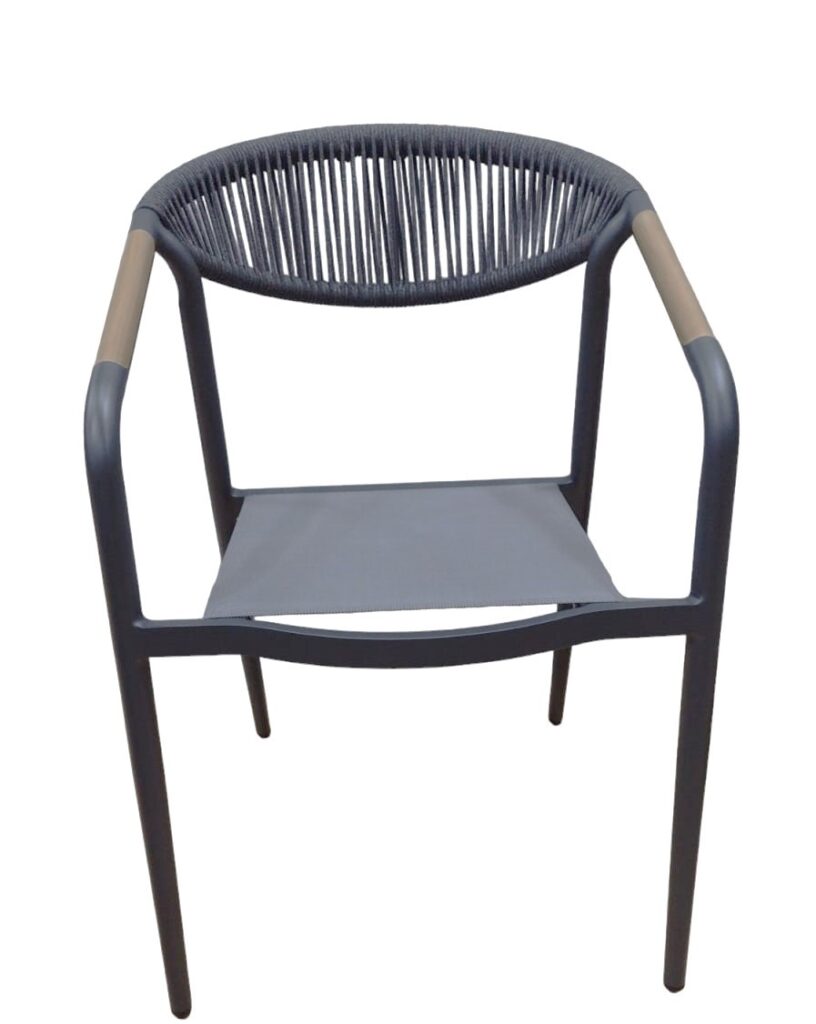 Silla evora gris