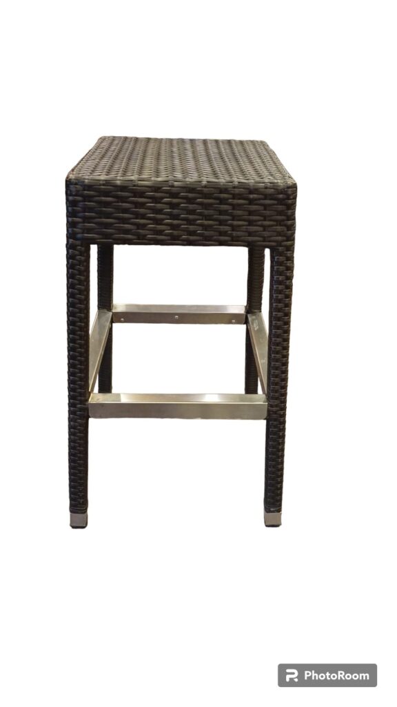 Banco Sara color chocolate PVC